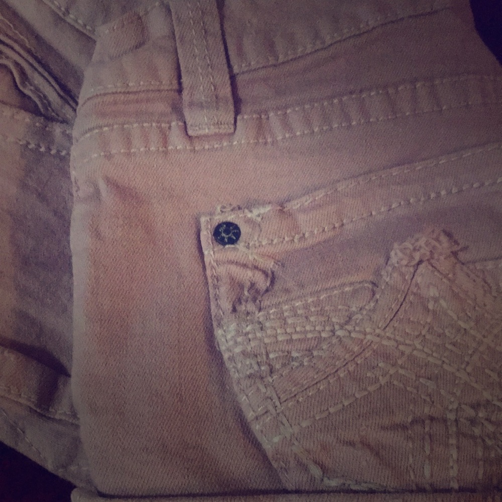 Union Bay pink jeans shorts